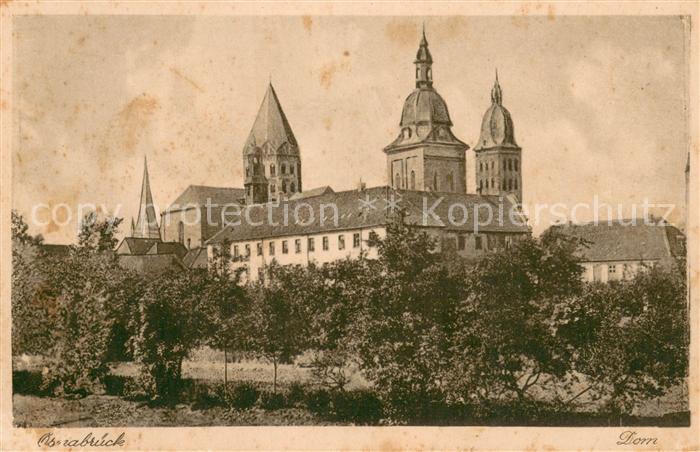 Osnabrueck Blick zum Dom