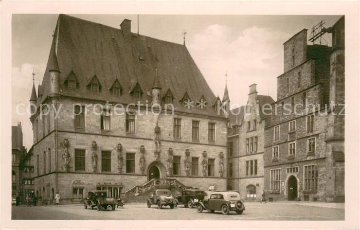 Osnabrueck Rathaus Autos