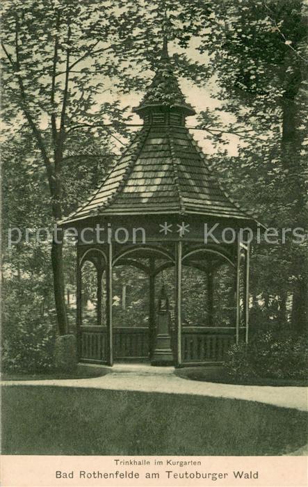 Bad Rothenfelde Trinkhalle im Kurgarten