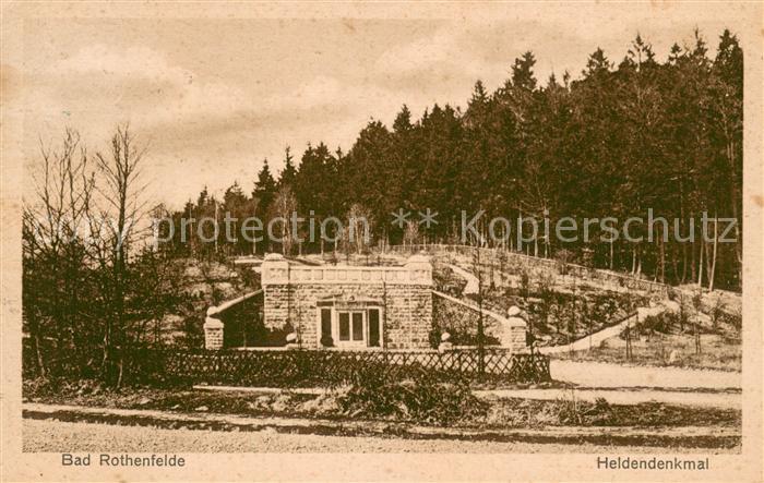 Bad Rothenfelde Heldendenkmal