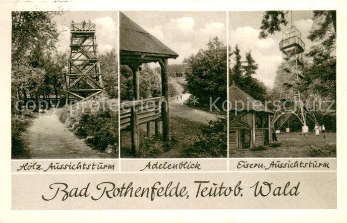 Bad Rothenfelde Aussichtsturm Adelenblick