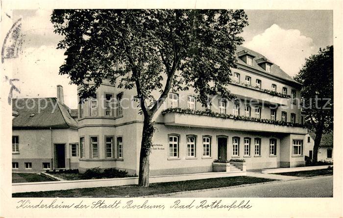 Bad Rothenfelde Kinderheim der Stadt Bochum