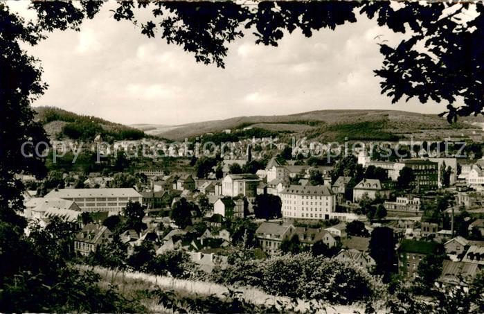 Siegen Westfalen Panorama Blick vom Haeusling mit Fischbacherberg und Wellersber