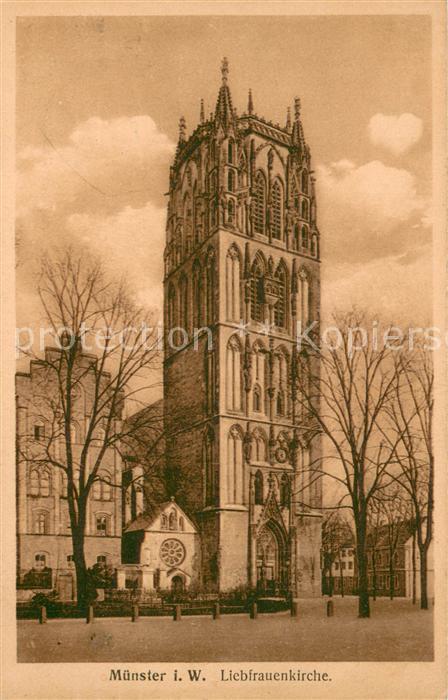 Muenster Westfalen Liebfrauenkirche