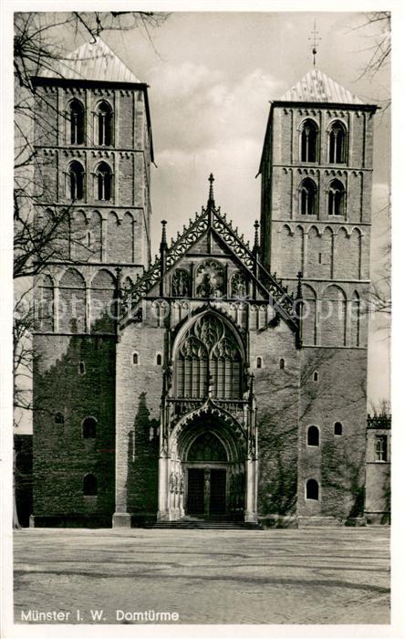 Muenster Westfalen Domtuerme