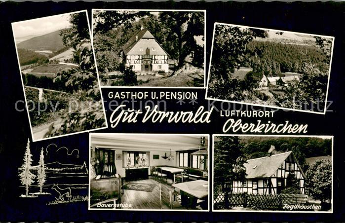 Oberkirchen Sauerland Gasthof Pension Gut Vorwald Bauernstube Jagdhaeuschen Land