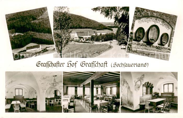 Grafschaft Schmallenberg Grafschafter Hof Weinfaesser Gastraum