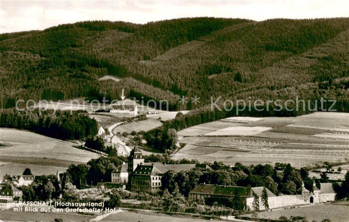 Grafschaft Sauerland mit Blick auf den Grafschafter Hof