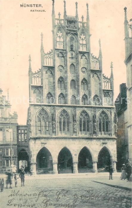 Muenster Westfalen Rathaus
