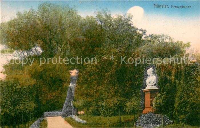 Muenster Westfalen Kreuzschanze Denkmal Bueste