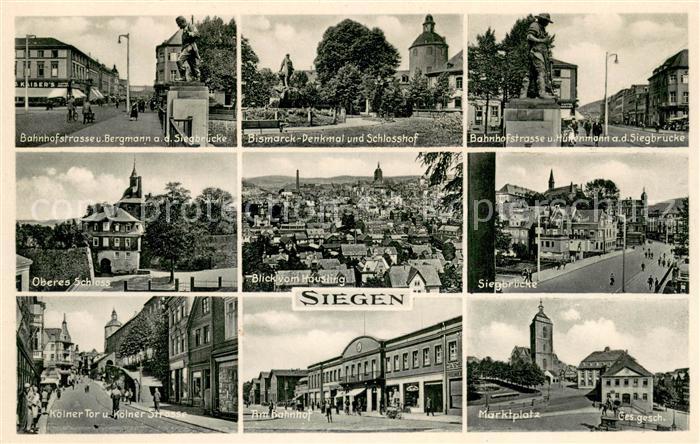 Siegen Westfalen Stadtansichten