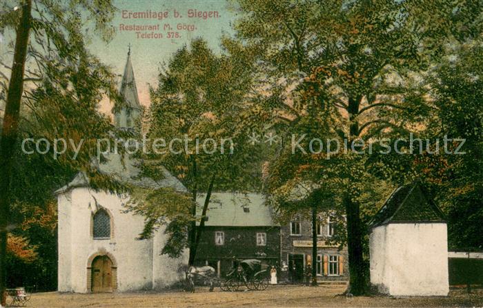Siegen Westfalen Eremitage Kapelle Restaurant