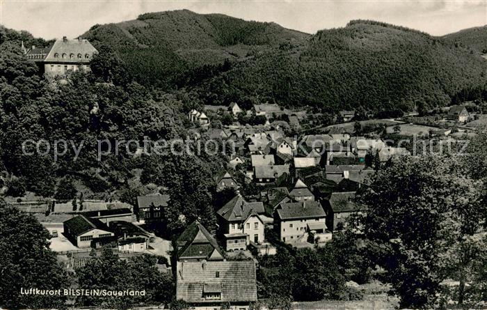 Bilstein Sauerland Teilansicht mit Schloss