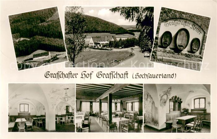 Grafschaft Sauerland Grafschafter Hof Grafschafter Keller Gastraum Weinfaesser P