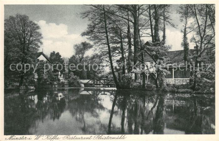 Mauritz Kaffee Restaurant Pleistermuehle an der Werse