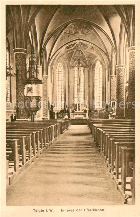 Telgte Warendorf Inneres der Pfarrkirche