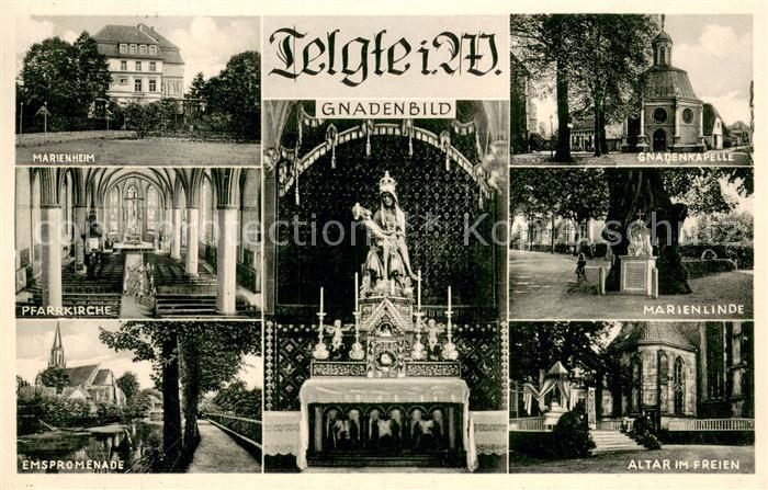 Telgte Warendorf Marienheim Pfarrkirche Inneres Emspromenade Gnadenbild Kapelle