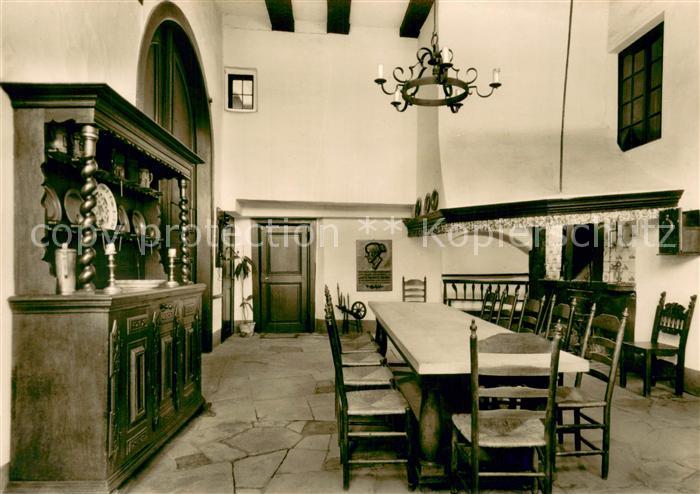 Nienberge Muenster Westfalen Haus Rueschhaus Kueche Wohnsitz von Annette von Dro