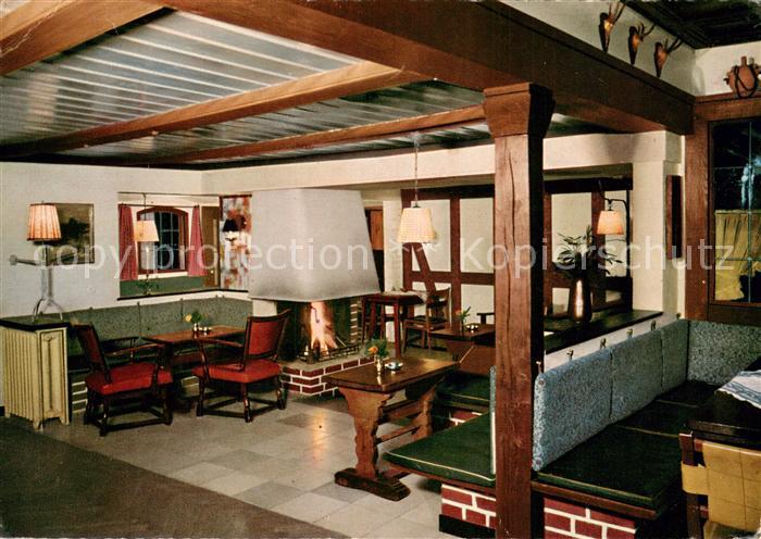 Jagdhaus Schmallenberg Gasthof Wiese Gastraum Kaminzimmer