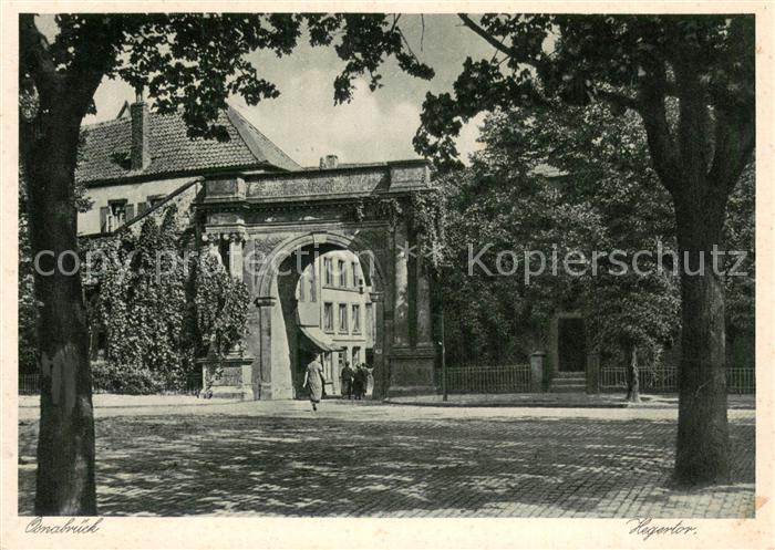 Osnabrueck Hegertor Kupfertiefdruck