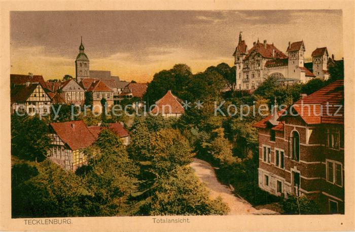 Tecklenburg Steinfurt NRW Totalansicht