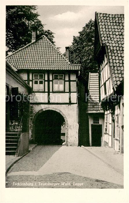 Tecklenburg Steinfurt NRW Fachwerkhaeuser Teutoburger Wald