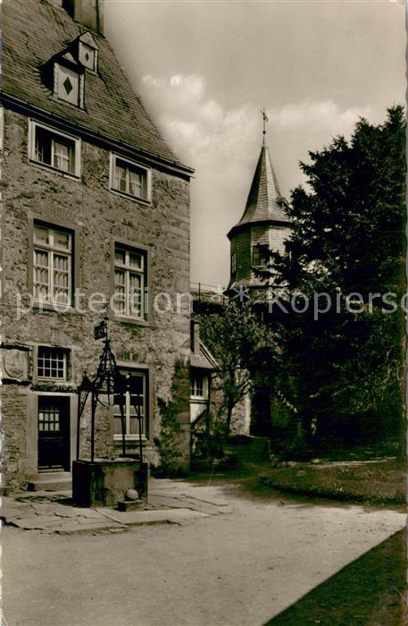 Hohenlimburg Schlosshof Schlossstempel