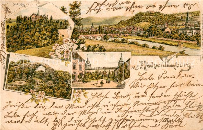 Hohenlimburg Schloss Schlosshof Huennenpforte