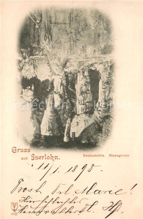 Iserlohn Dechenhoehle Nixengrotte