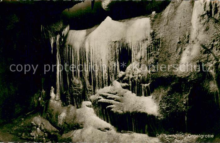 Dechenhoehle Iserlohn Orgelgrotte