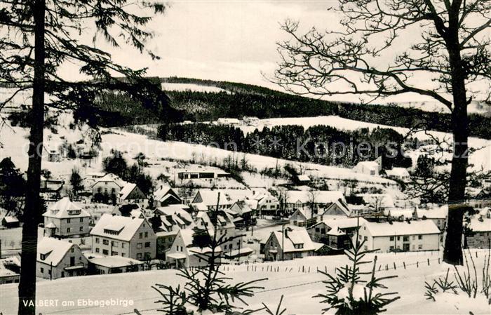 Valbert Freizeit- und Schullandheim im Winter Teilansicht