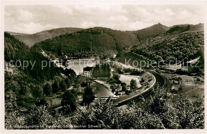 Schalksmuehle Volmetal Schalksmuehler Schweiz Eisenbahnlinie