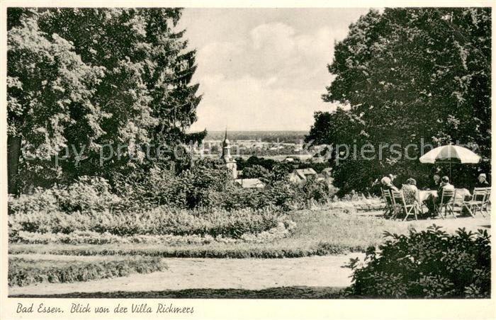 Bad Essen Blick von Villa Rickmers