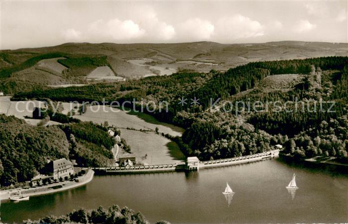 Hunswinkel Fliegeraufnahme Listertalsperre