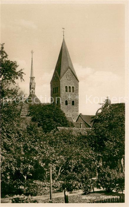 Waltrop Recklinghausen NRW Pfarrkirche