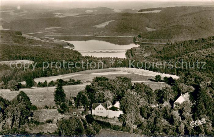 Luedenscheid Fliegeraufnahme Versetalsperre