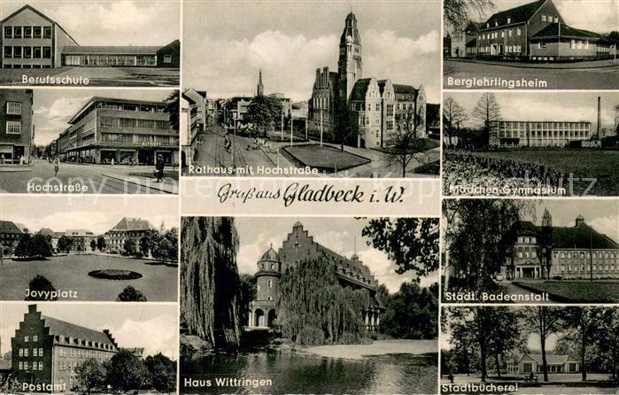 Gladbeck Berglehrlingsheim Maedchen-Gymnasium Haus-Wittringen Hochstrasse Jovy-P