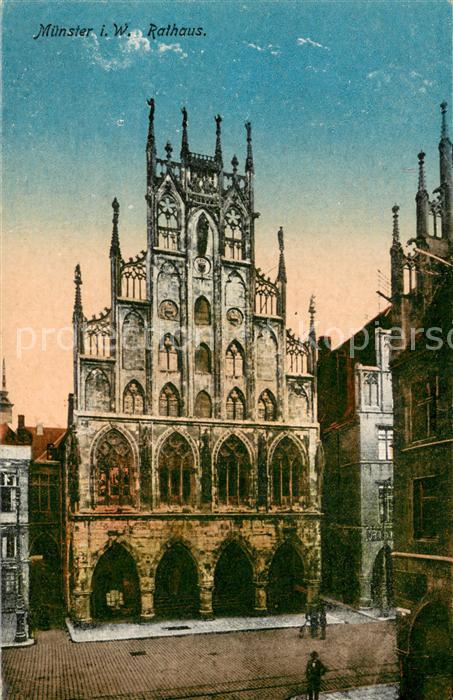 Muenster Westfalen Rathaus