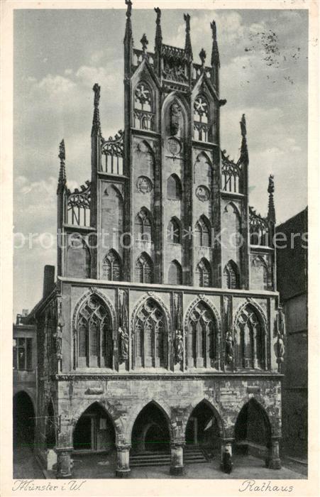 Muenster Westfalen Rathaus