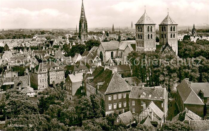 Muenster Westfalen Gesamtansicht