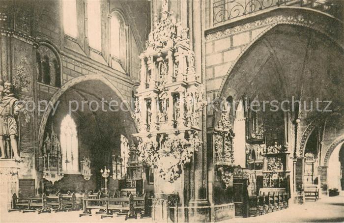 Muenster Westfalen Dom Innenansicht