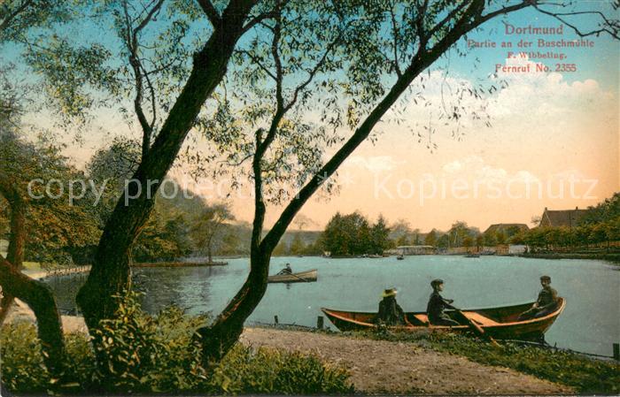 DORTMUND  CITY Partie an der Buschmuehle