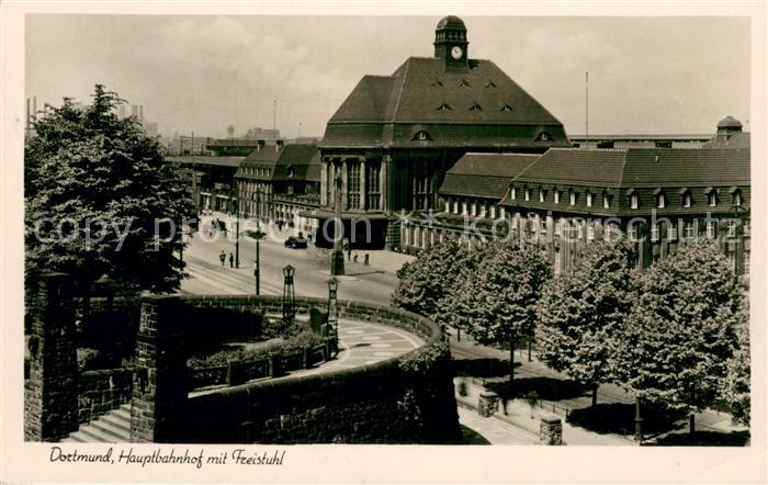 DORTMUND  CITY Hauptbahnhof mit Freistuhl