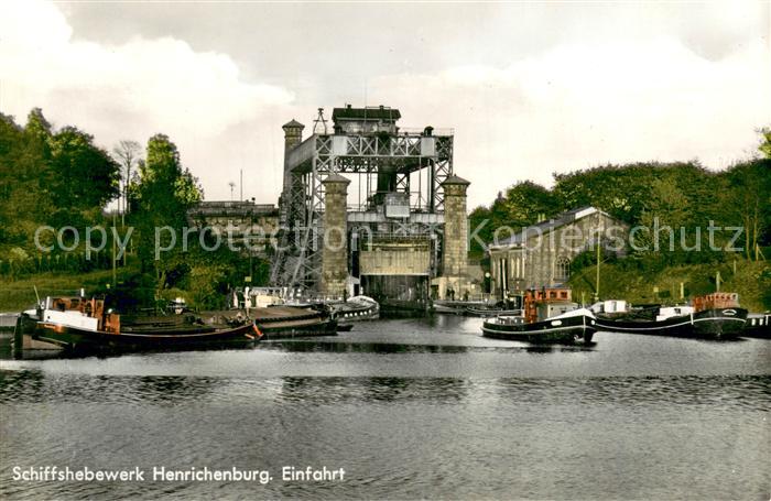 Henrichenburg Schiffshebewerk Schiffshebewerk Einfahrt