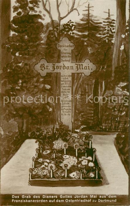 DORTMUND  CITY GRab Jordan Mai Ostenfriedhof