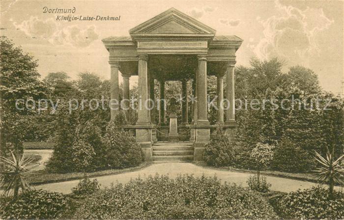 DORTMUND  CITY Koenigin-Luise-Denkmal Feldpost