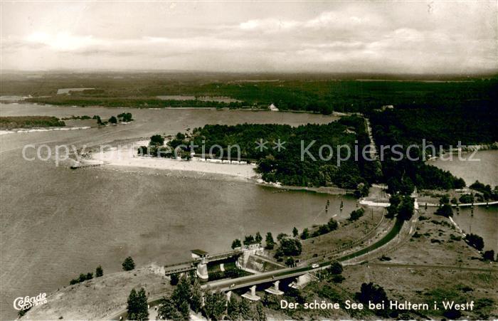 Haltern See Fliegeraufnahme See