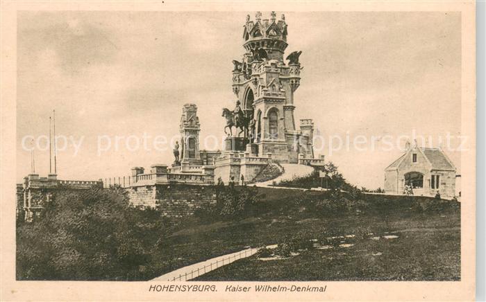 Hohensyburg Dortmund Kaiser-Wilhelm-Denkmal und Kiosk