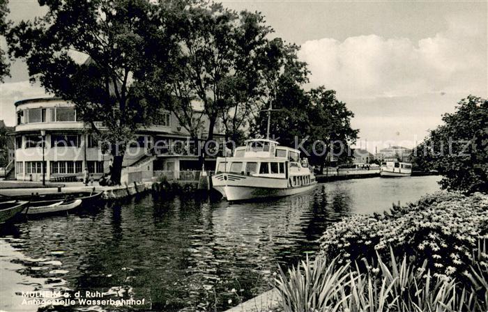 Muelheim Ruhr Anlegestelle Wasserbahnhof