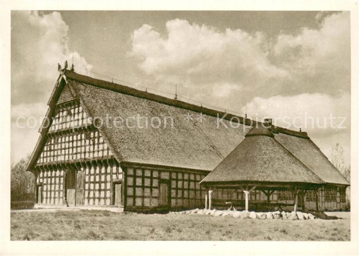 Cloppenburg Quatmannshof und Dreichturm im Museumsdorf